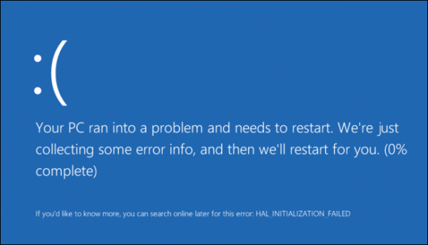 Lỗi màn hình màu xanh khi khởi động Windows