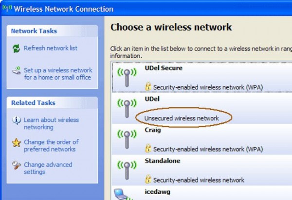 Vô tình kết nối sai mạng Wi-Fi