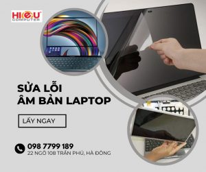 Sửa màn hình laptop âm bản tại Hà Đông